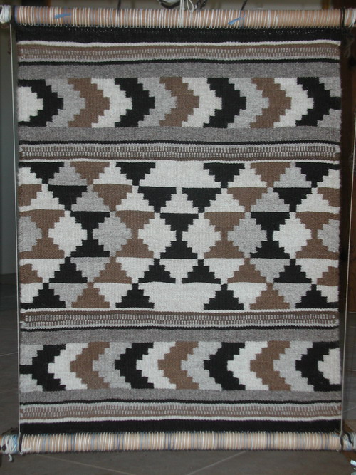 Navajo Dark Brown Weaving Yarn